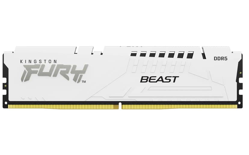 Kingston FURY Beast XMP/EXPO White 64GB 6000MT/s DDR5 288-pin DIMM