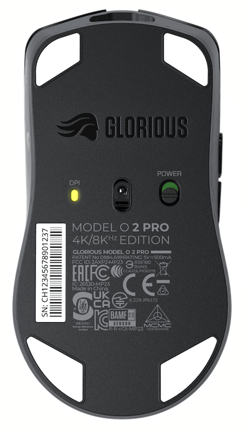 Glorious Model O 2 Pro 4K/8K RF kabel-fri