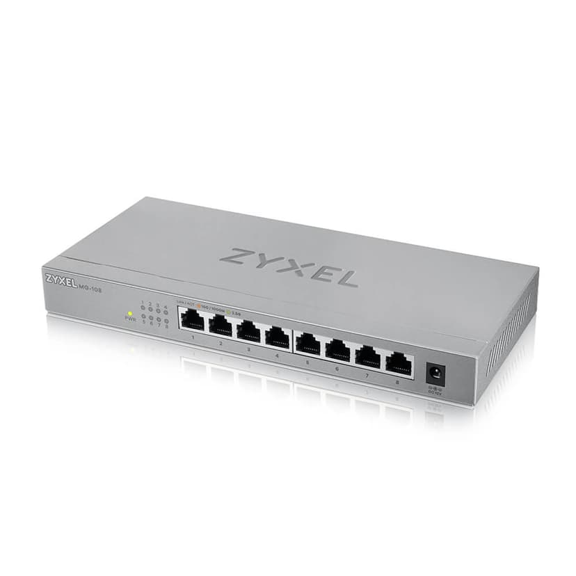 Zyxel MG-108 8-portars 2.5 Gigabit Switch