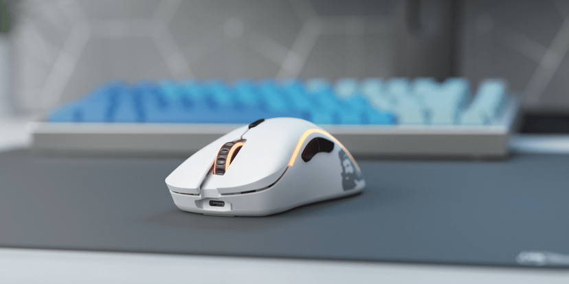 Glorious Gaming Model D Wireless datormöss Spela högerhand RF Trådlös 19000 DPI RF Trådlös