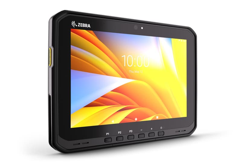 Zebra ET65W 10,1" 8/128GB 5G Standaard Batterij Wi-Fi 6E Android GMS Zwart 8GB 10.1" 128GB Zwart