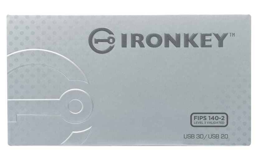 Kingston Ironkey Basic S1000 128GB USB-A Silver