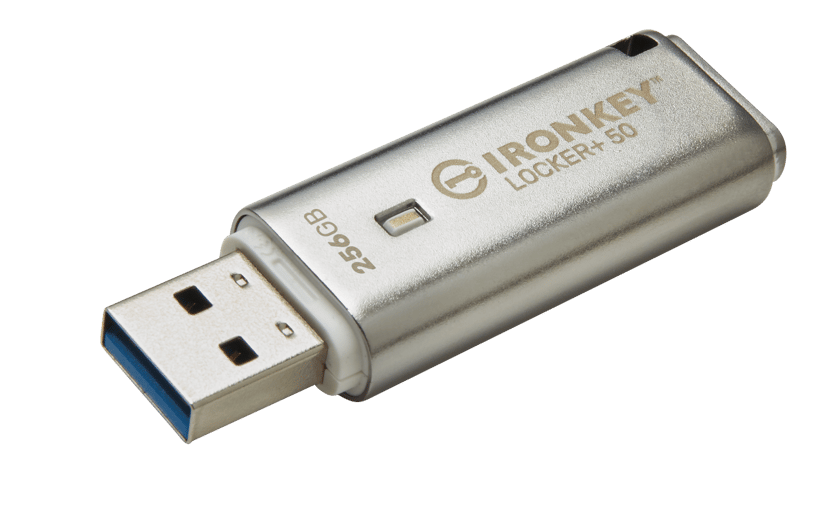 Kingston Ironkey Locker+ 50 256GB USB-A Silver