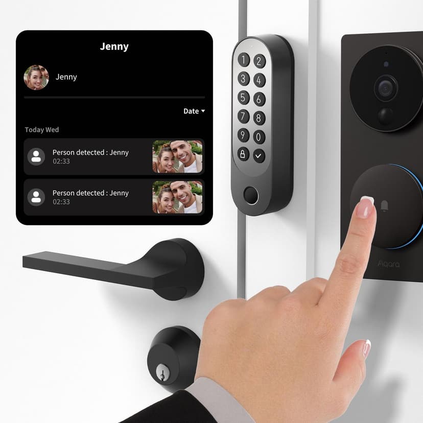 Aqara Smartlås U200 Svart