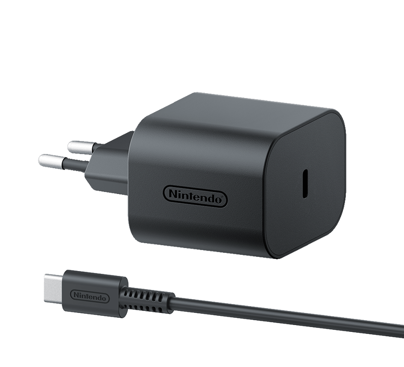 Nintendo Switch 2 AC-Adapter 1.5m Musta