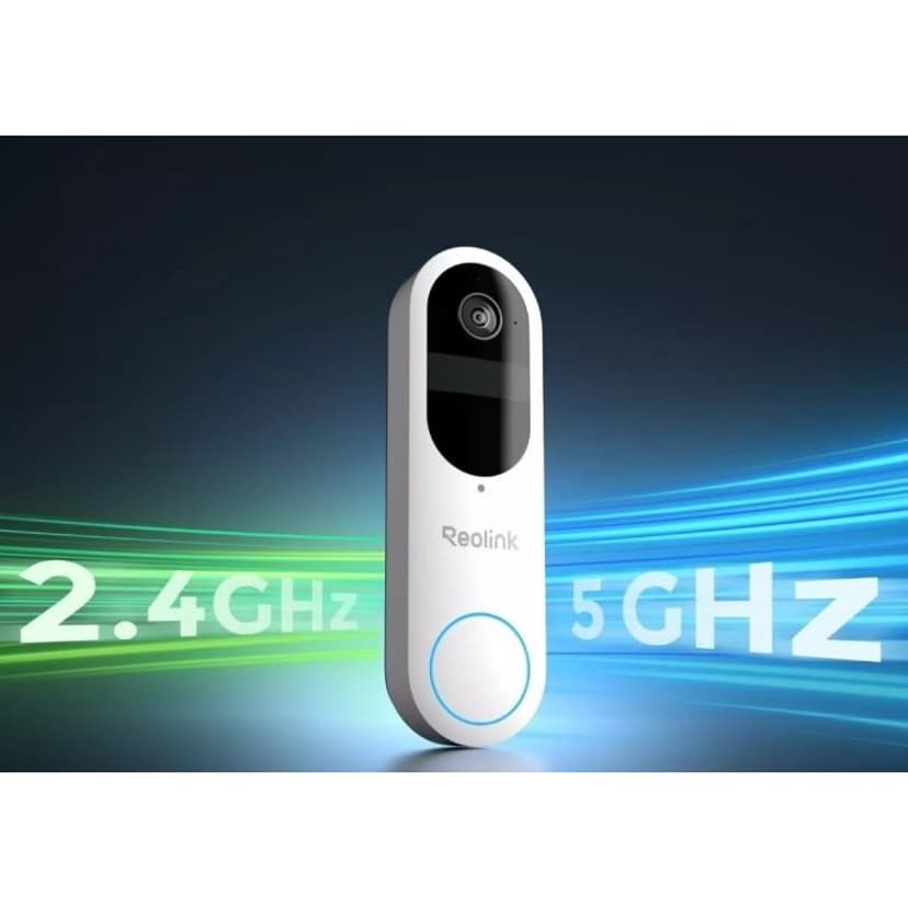 Reolink Smart Videodørklokke 4MP Batteridrevet