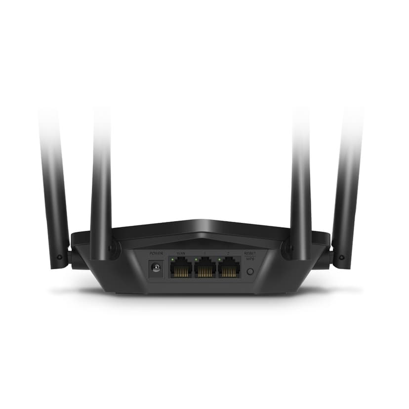 Mercusys MR60X Wireless Router Gigabit Ethernet Dual-band (2.4 GHz / 5 GHz) Black