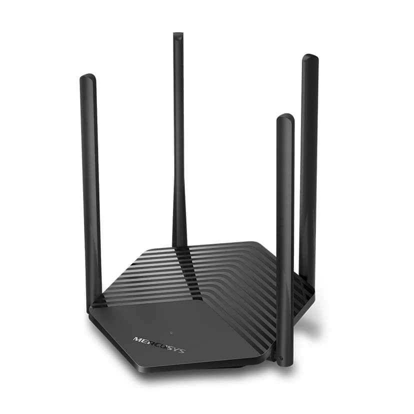 Mercusys MR60X Wireless Router Gigabit Ethernet Dual-band (2.4 GHz / 5 GHz) Black