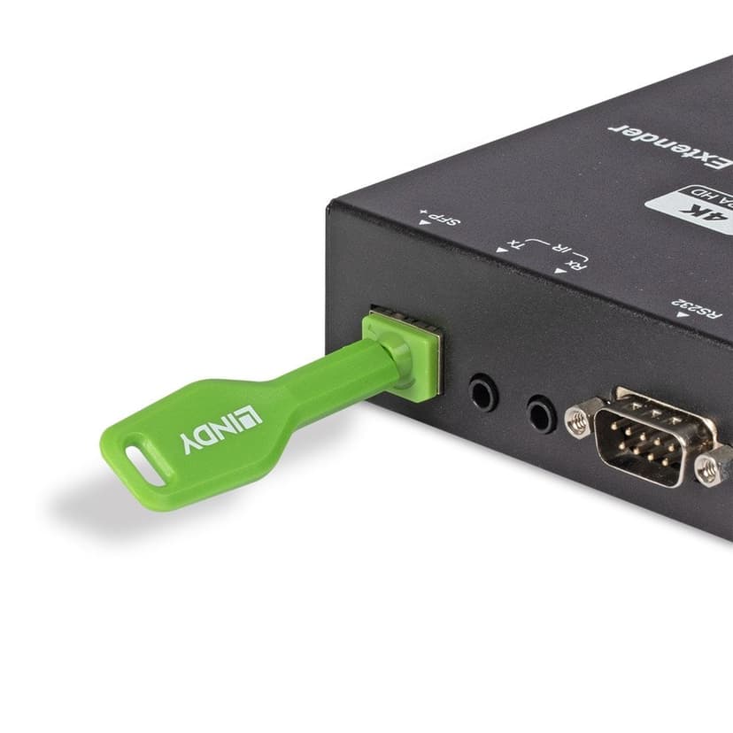Lindy 47913 portblockerare SFP Grön Akrylnitrilbutadienstyren (ABS) 20 styck