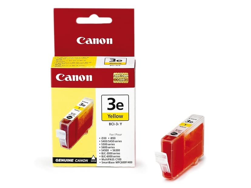 Canon Inkt Geel BCI-3EY BJC 3000/6000/I550/S400