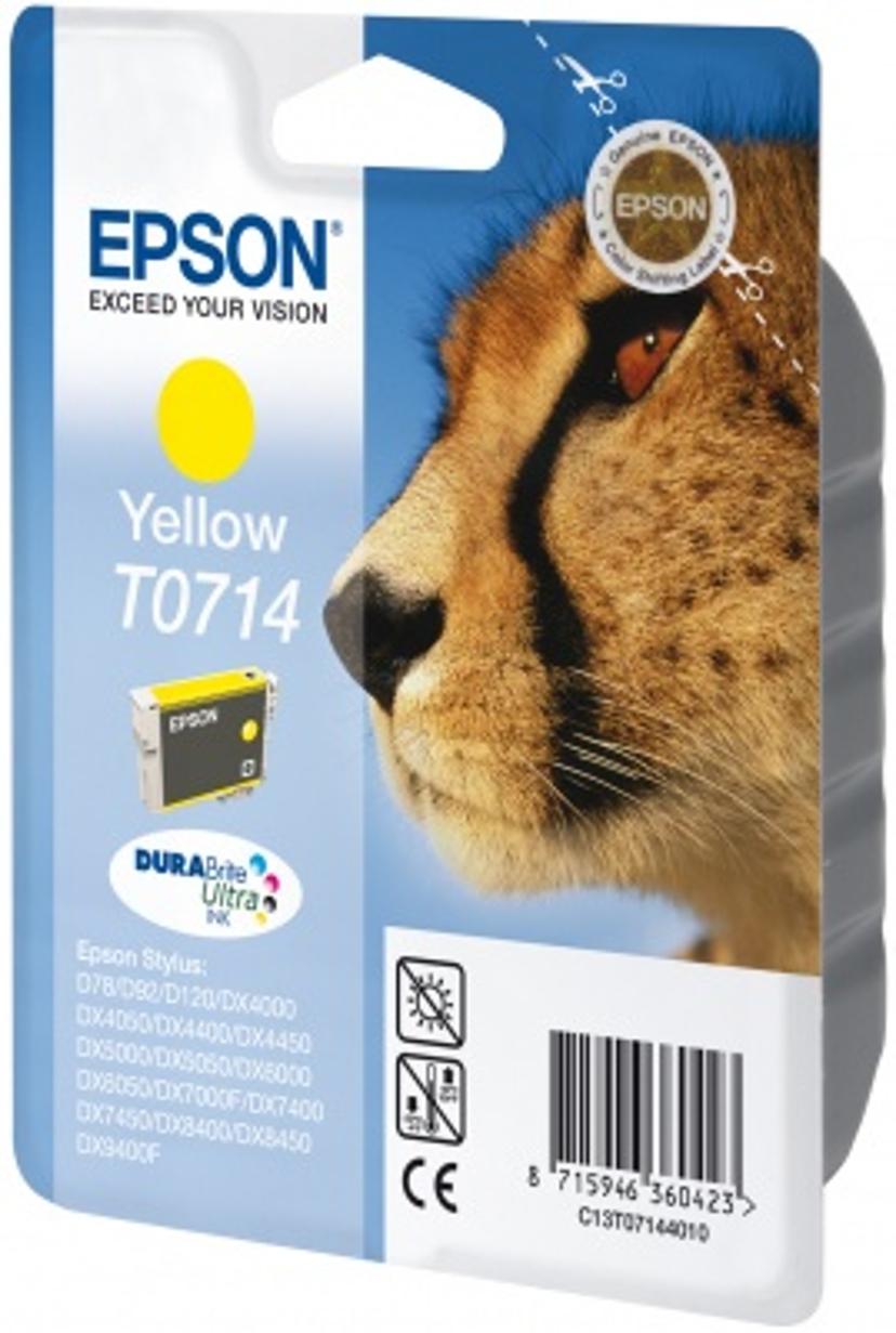 Epson Blæk Gul T0714
