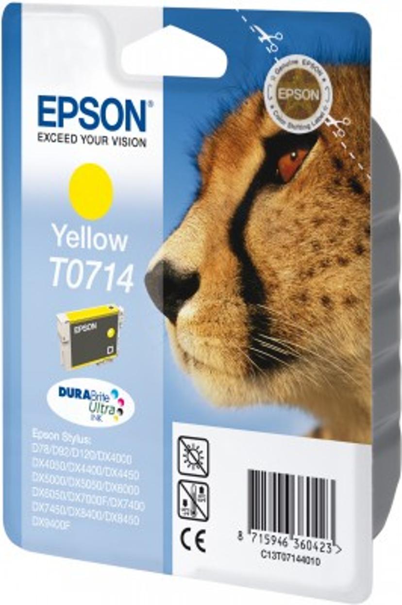Epson Blæk Gul T0714