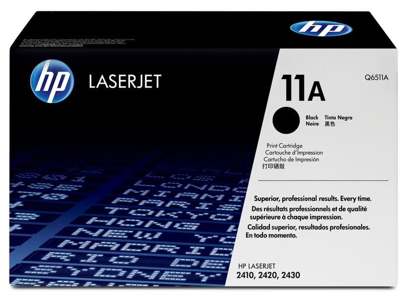 HP Värikasetti Musta 6K - Q6511A