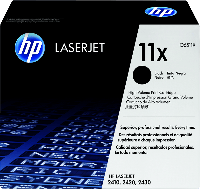 HP Värikasetti Musta 12K - Q6511X