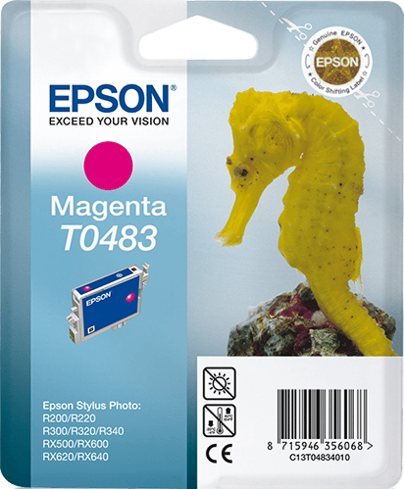 Epson Blekk Magenta,STYLUS Foto R300/RX300/500/600