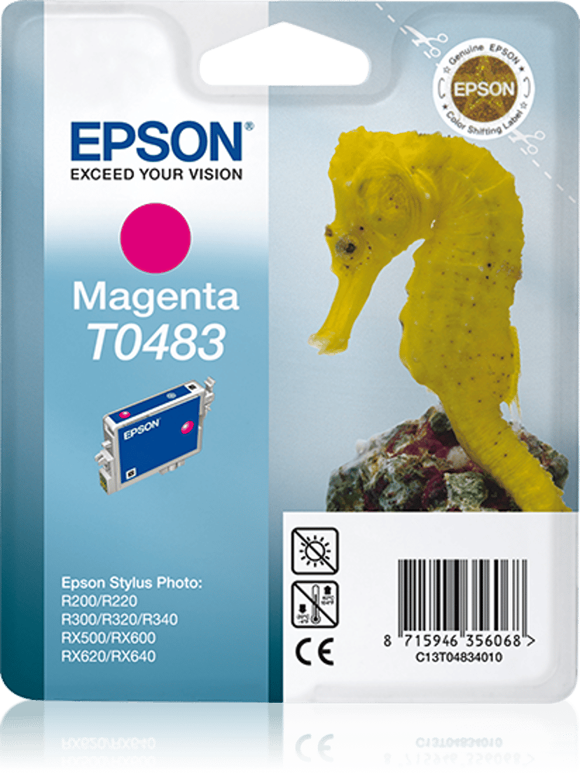 Epson Blekk Magenta,STYLUS Foto R300/RX300/500/600