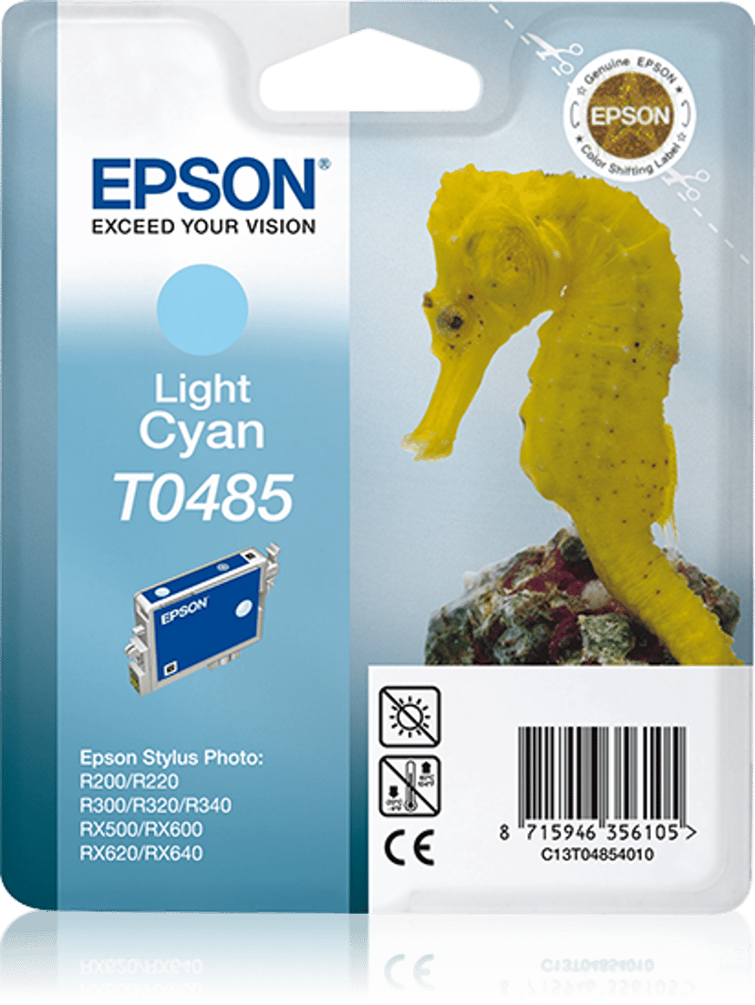 Epson Muste Kevyt Syaani STYLUS Kuva R300/RX300/50