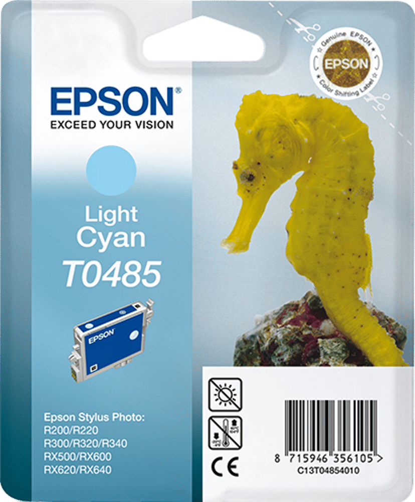 Epson Muste Kevyt Syaani STYLUS Kuva R300/RX300/50