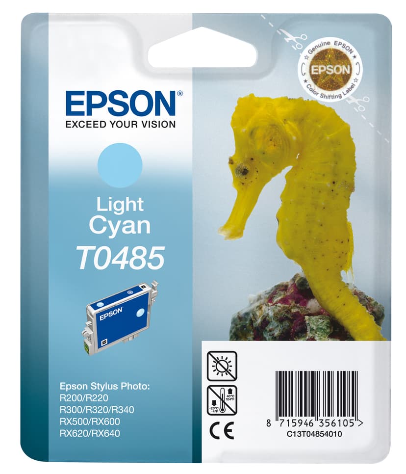 Epson Blæk Ljus Cyan STYLUS Foto R300/RX300/50