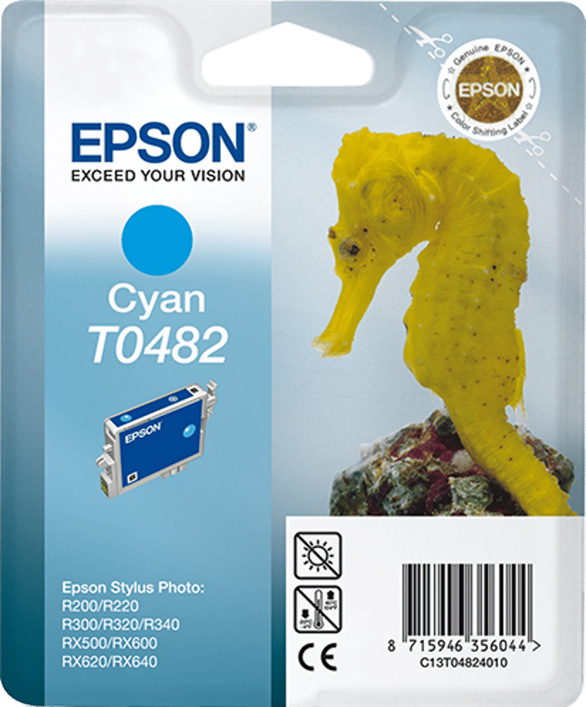 Epson Muste Syaani STYLUS Kuva R300/RX300/500/600
