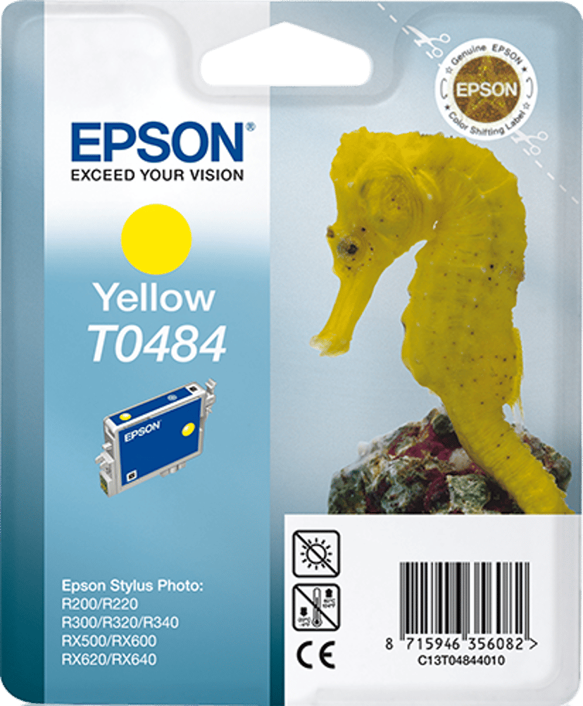 Epson Muste Keltainen - STYLUS Kuva R300/RX300/500/600