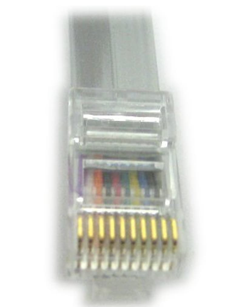 Digi Adapter 1.2m. DB9 RJ-45 Grå