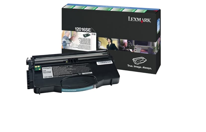 Lexmark Värikasetti Musta 2k - E120N Return
