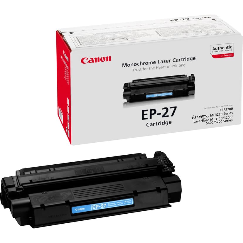 Canon Värikasetti Musta EP-27 - LBP-3200