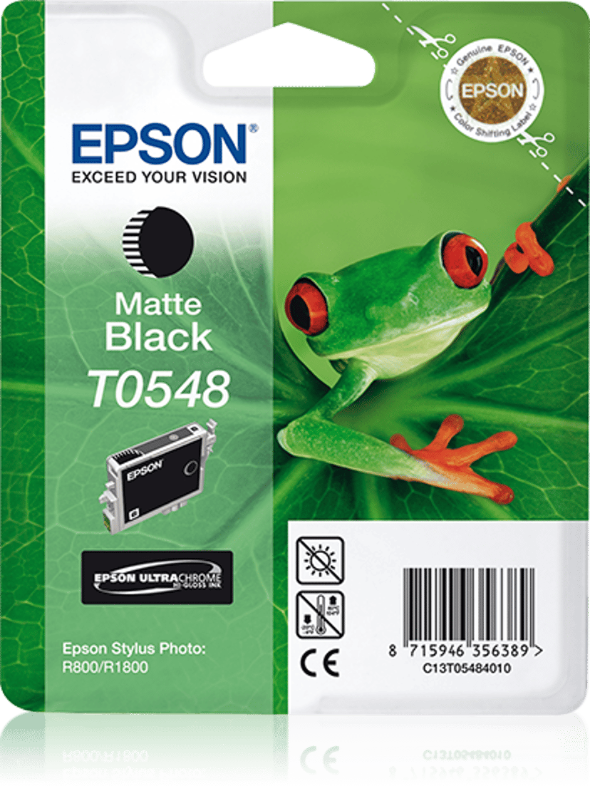 Epson Blæk Matt Sort - STYLUS Foto R800