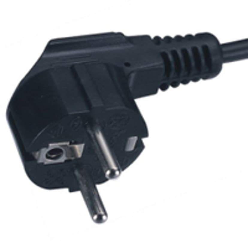 Cisco Strömkabel 2.5m C13 coupler CEE7/7 Svart