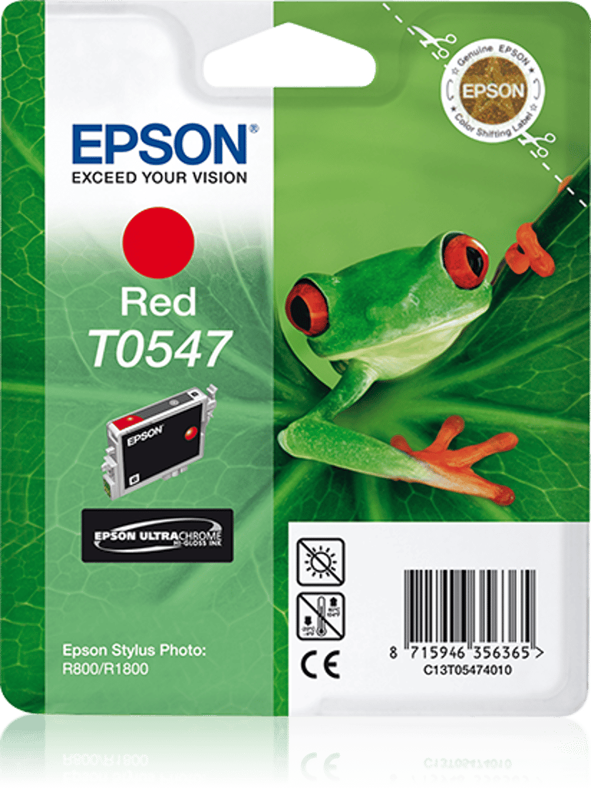 Epson Blekk Rød STYLUS Foto R800