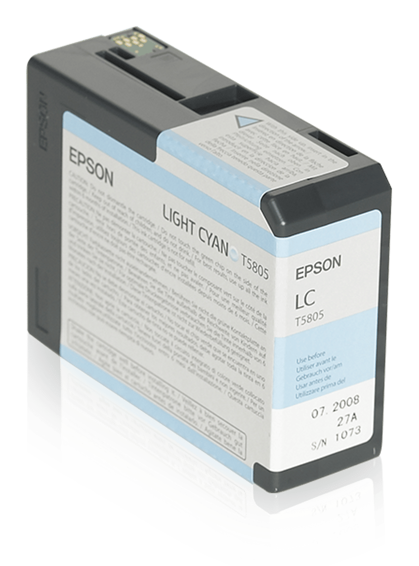 Epson Inkt Ljus Cyaan T5805 - PRO 3800
