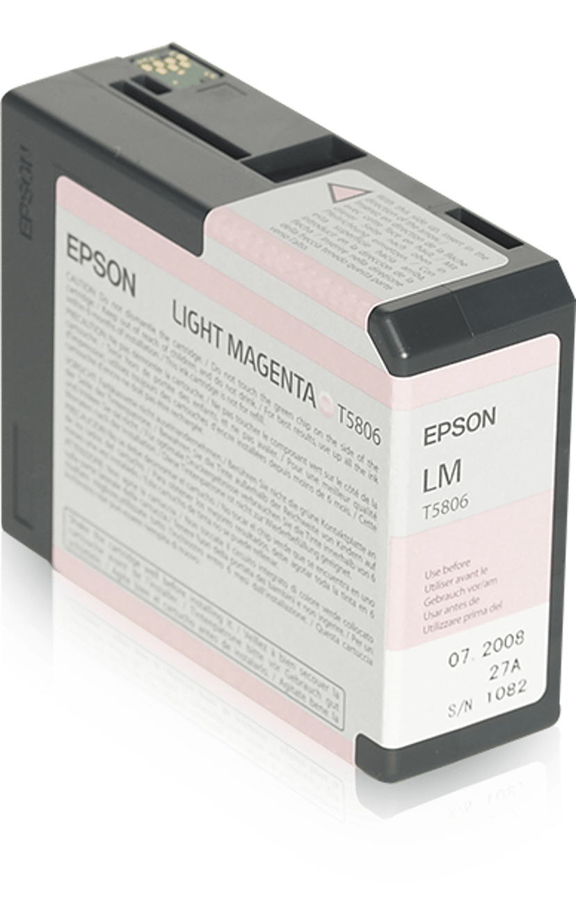 Epson Bläck Ljus Magenta T5806 - PRO 3800