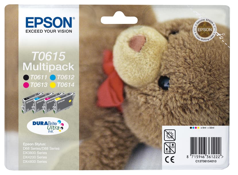 Epson Bläck Multipack T0615