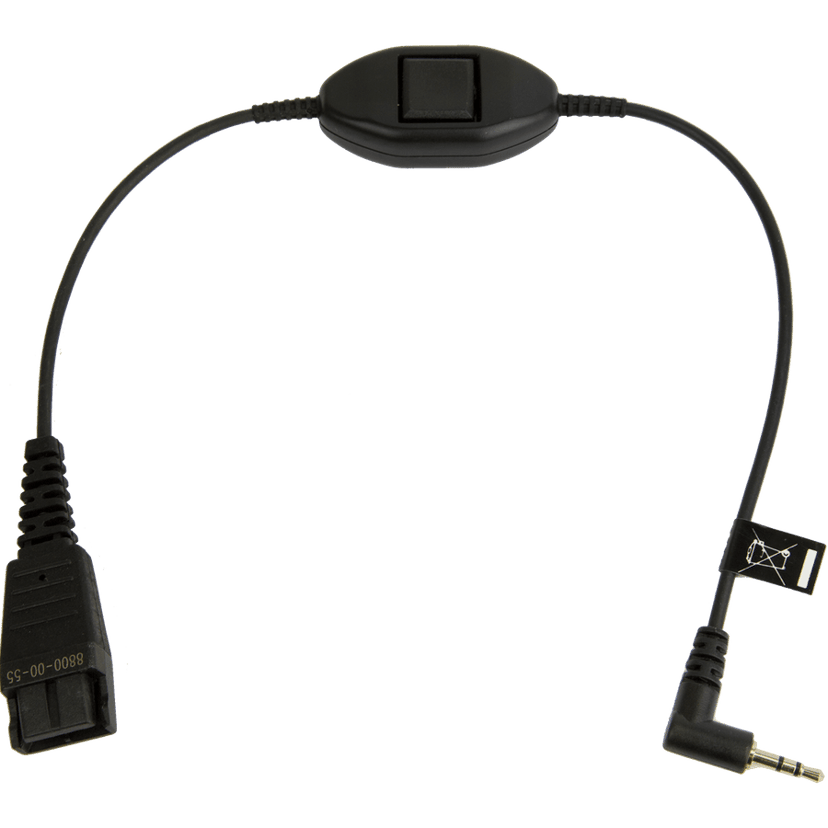 Jabra Headset-kabel 0.3m QD 2.5mm jack