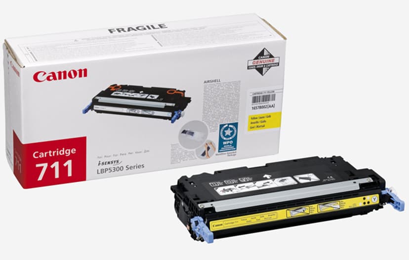 Canon Värikasetti Keltainen 711 6k - LBP5300/5360