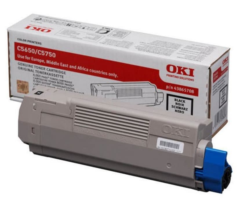 OKI Värikasetti Musta 8k - C5650/5750