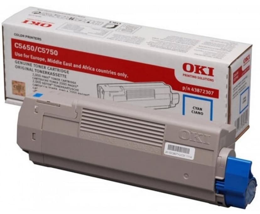 OKI Toner Cyan 2k - C5650/5750