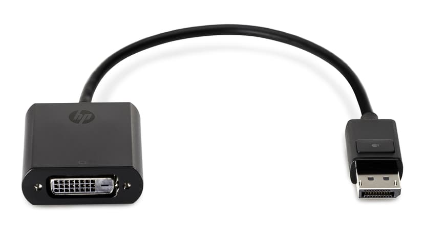 HP DVI-Adapter 0.19m DisplayPort DVI-D Svart