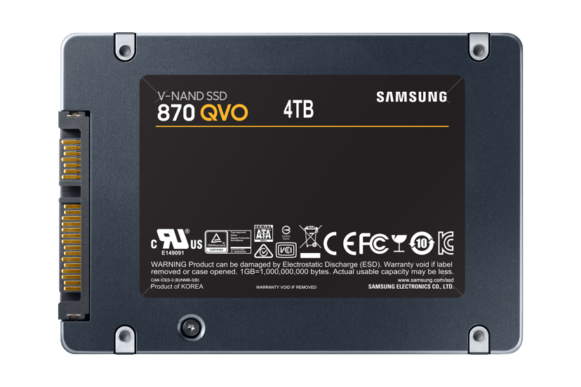 Samsung 870 QVO 2.5" SATA 6.0 Gbit/s