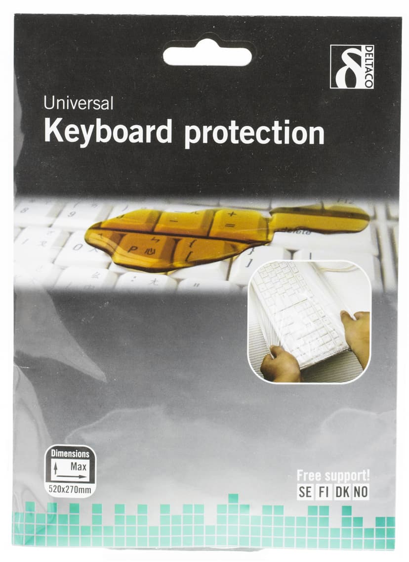 Deltaco Tastaturdeksel