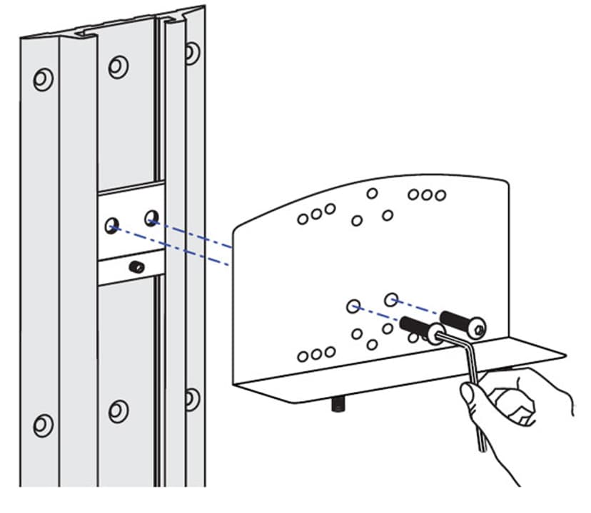 Ergotron Wall Track monteringssats