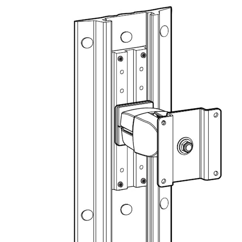 Ergotron Wall track mounting kit for arm/pivot