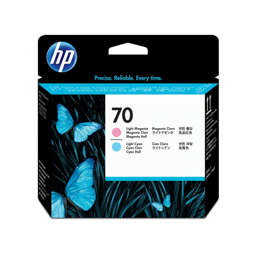 HP Skrivarhuvud NO.70 LIGHT Cyan LIGHT Magenta - DJ Z2100