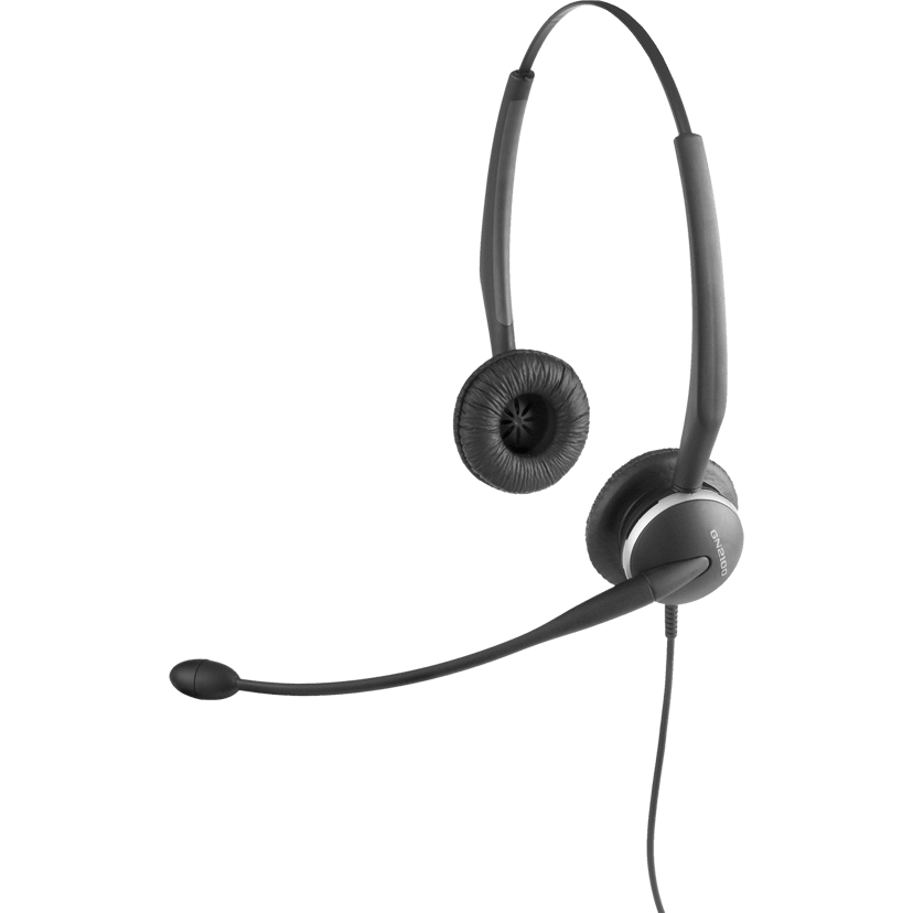 Jabra GN 2100 Flex-Boom Duo Musta
