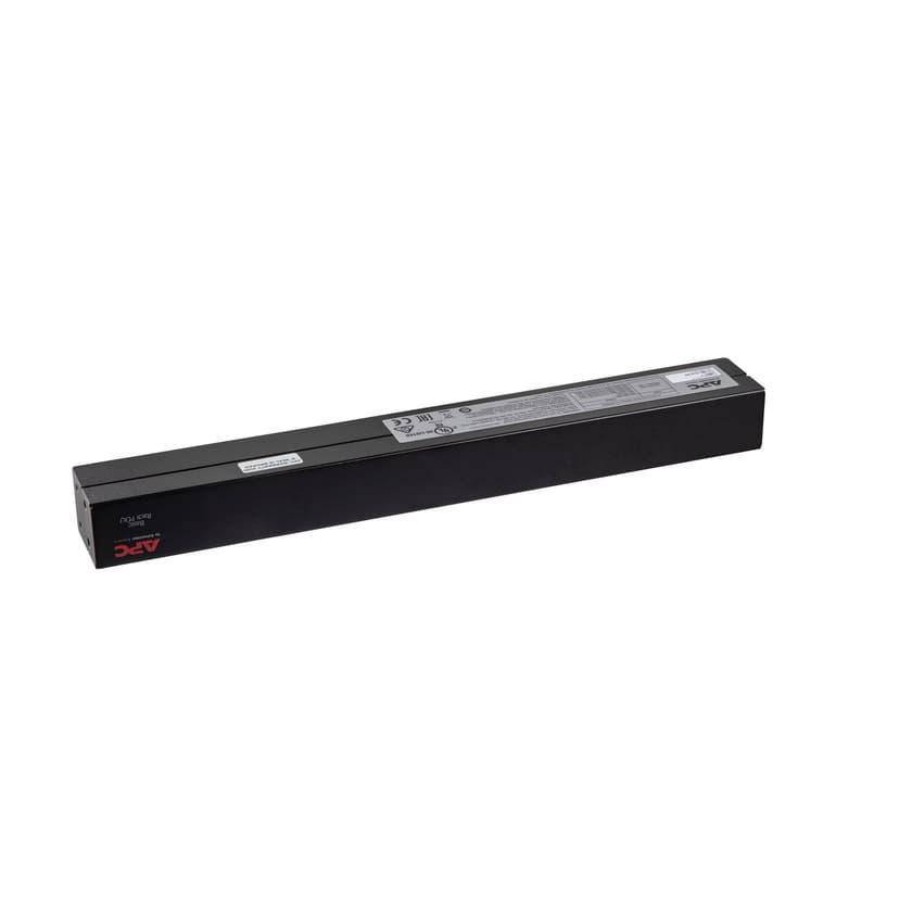 APC RACK PDU BASIC 1 U 16A 230V tehonjakeluyksikkö 12 AC-pistorasia(a) 0U/1U musta