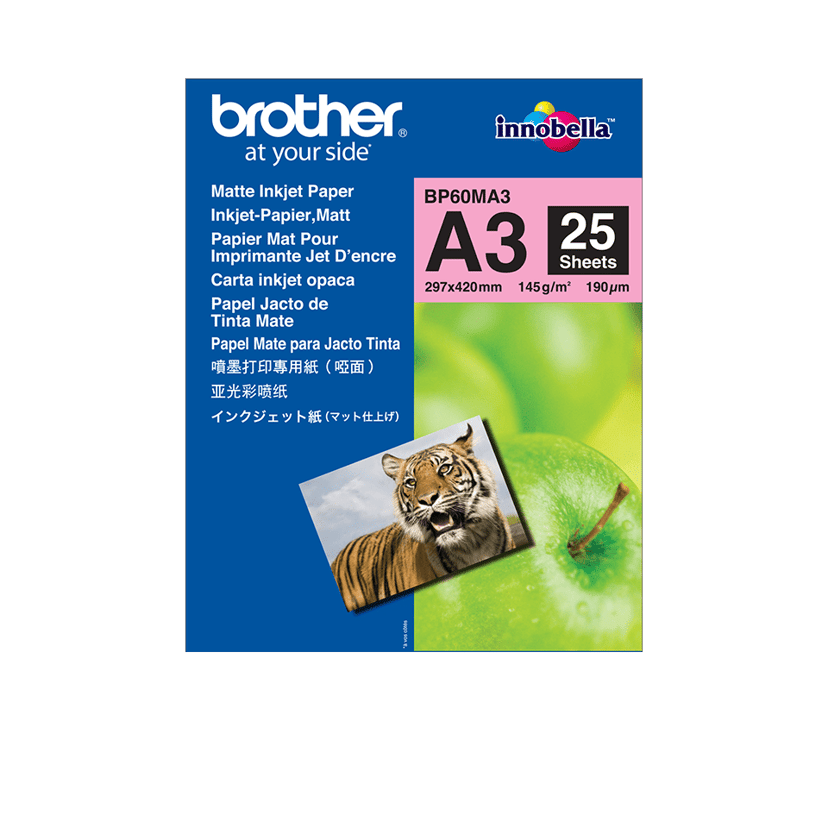 Brother Papier Foto Matt A3 25 vellen 145 g