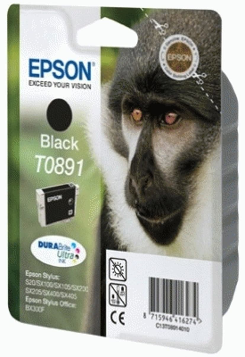 Epson Blæk Sort T0891 - STYLUS SX100/SX105