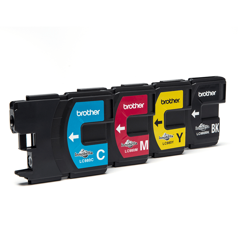 Brother Blekk Kit LC980 (S/C/M/Y)