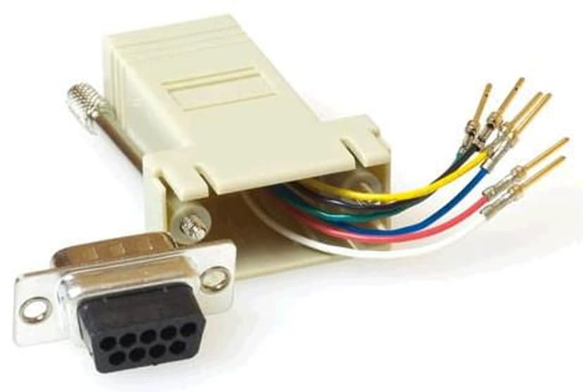 Microconnect Seriell Adapter RJ-45 Hun DB9 Hun